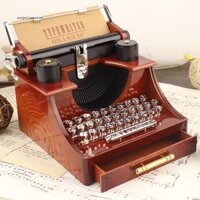 Hộp nhạc hình máy đánh chữ cổ điển