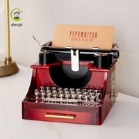 Hộp nhạc Máy đánh chữ SHENJINJIN Quà tặng sinh nhật sáng tạo cổ điển