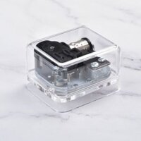 Hộp nhạc trong suốt - Lên dây cót (Wind-up Music Box)