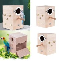 Hộp nhân giống vẹt cho thú cưng Hộp tổ chim Parakeet cho chim sẻ Cockatiel