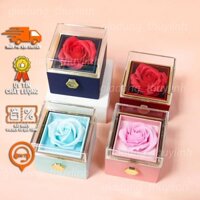 Hộp nhẫn hoa hồng xoay tạo bất ngờ cho buổi tỏ tình hoặc cầu hôn hot tiktok( KHÔNG KÈM NHẪN)-thuylinhgiadung