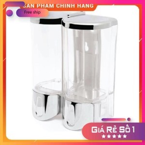 Hộp nhấn xà phòng 2 hộc nhựa ABS Atmor DH-SBD-102CP