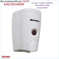 Hộp nhấn xà phòng Atmor, Bình xịt xà phòng KAG-DH600W