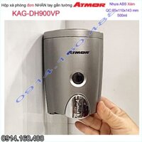 Hộp nhấn xà phòng Atmor KAG-DH600VP, Bình xịt xà phòng nhấn êm tiện dụng siêu bền