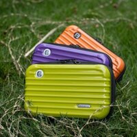 Hộp Nhỏ Túi Vuông Mini Vali Siêu Nhỏ Điện Thoại Di Động Độc Đáo Vỏ Cứng Bảo Quản Túi Rửa Túi Đựng Mỹ Phẩm Thời Trang 1.11
