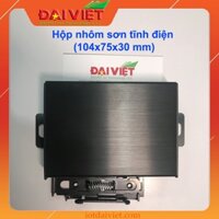 Hộp nhôm (104x75x30 mm) cho mạch điện tử.