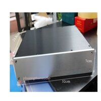 Hộp nhôm phay 32x7x24.8cm, Hộp nhôm phay đa năng 32x7x24.8cm