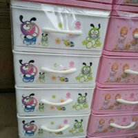 HỘP NHỰA 5 TẦNG HỌA TIẾT MINI ĐỰNG ĐỒ CÁ NHÂN