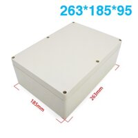 Hộp nhựa ABS 263x185x95 hộp đựng mạch điện