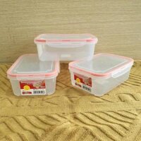 Hộp nhựa CN viền đỏ Nhật 700ml 1850