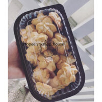 Hộp nhựa đế đen HT17 - 100 hộp đựng cơm dùng 1 lần