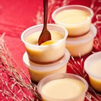 Hộp Nhựa Đựng Bánh Flan, Caramen, Rau Câu set 50 cái có nắp