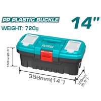 Hộp Nhựa Đựng Công Cụ 14 inch Khóa Nhựa TOTAL TPBX0141