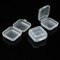 Hộp nhựa đựng linh kiện 1 ngăn trong suốt siêu nhỏ (35x35x18mm)