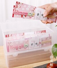 Hộp Nhựa Đựng Muỗng Đũa An Toàn Có Nắp Khóa Sanada 1.6L hàng Made in Japan - 1 chiếc