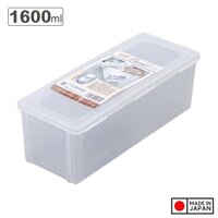 Hộp Nhựa Đựng Muỗng Đũa An Toàn Có Nắp Khóa Sanada 1.6L hàng Made in Japan - 1 chiếc