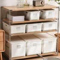 Hộp nhựa đựng quần áo đồ gia dụng có nắp MAQ1019