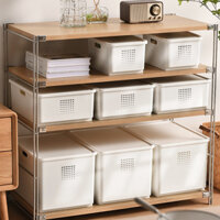 Hộp nhựa đựng quần áo đồ gia dụng có nắp MAQ1019