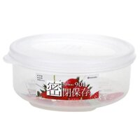 Hộp nhựa đựng thực phẩm 480ml loại tròn có nắp của Nhật