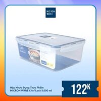 Hộp nhựa đựng thực phẩm Chef Lock 4,850ml - JCP0006