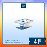 Hộp nhựa đựng thực phẩm Chef Lock 390ml - JCP0002 || Chef Lock Plastic Food Container 390ml - JCP0002
