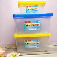 Hộp nhựa đựng thực phẩm nắp gài 2 quai NHỎ TLT