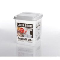 Hộp nhựa đựng thực phẩm nắp bật Lock Pack 430ml, 680ml, 980ml, 1100ml  - 680ml