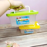 Hộp nhựa đựng thực phẩm nắp gài 2 quai LỚN TLT
