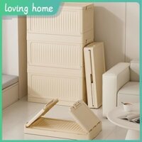 Hộp Nhựa Gấp Gọn , Tủ Đựng Đồ Dung Tích Lớn, Có Thể Xếp Chồng Lên Nhau