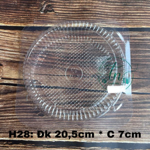 Hộp nhựa gập tròn H28 - Set 100 cái