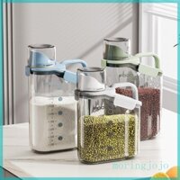Hộp nhựa JoJo kín khí cho bột và hơn thế nữa Bảo quản Bình trong suốt 2 5L 1 8L