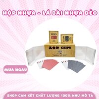 (HỘP NHỰA - LÁ BÀI NHỰA DẺO) Bộ Bài Tú Lơ Khơ GEIPS 706