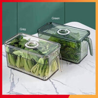 Hộp nhựa meka đựng thực phẩm tủ lạnh có nắp đậy dung tích 5L