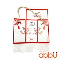 Hộp nhựa mica có quai xách Best Wishes