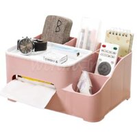 Hộp nhựa mini để bàn đa công dụng