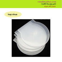 Hộp nhựa vuông, trắng đựng 1 đĩa cd, dvd lốc/10 cái