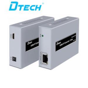 Hộp nối dài HDMI sang LAN 120M DTECH DT-7043