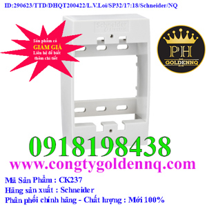 Hộp nổi dùng cho mặt Schneider seri 30 CK237