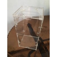 Hộp Nuôi Nhện 10-10-20 lắp ghép tank tarantula