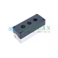 Hộp nút nhấn 3 lỗ phi 22 xám trắng (OMG-BB-3A-GW)