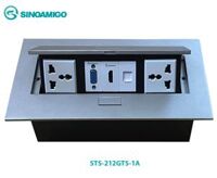 Hộp ổ cắm âm bàn sinoamigo STS-212GST-1A chính hãng Cao Cấp thuộc Series 212GST-1