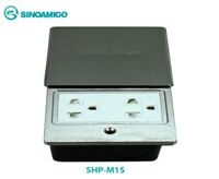 Hộp ổ cắm âm sàn nắp trượt sinoamigo SHP-M1S chính hãng