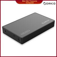 Hộp ổ cứng 3.5" và 2.5" SATA 3 USB 3.0 Type C ORICO 3588C3-BK( ĐEN)- Nhà Phân Phối Chính Hãng