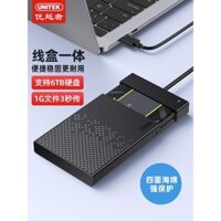 Hộp Ổ Cứng Di Động Cao Cấp 2.5inch Loại-C Cơ Học Ổ Cứng SATA Laptop USB SSD Đa Năng
