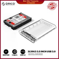 Hộp ổ cứng ORICO 3139U3  3.5 SSDHDD SATA 3 USB 3.0- Hàng Chính Hãng