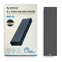 Hộp ổ cứng ORICO cổng USB type-C Gen2 10Gbps PCIe M2 SATA NVME NGFF 5Gbps Cho SSD M.2 2230/2242/2260/2280(M2PV-C3)