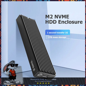 Hộp ổ cứng SSD 10Gbps ORICO M2PV-C3-BK