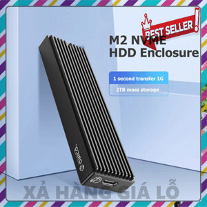 Hộp ổ cứng SSD 10Gbps ORICO M2PV-C3-BK