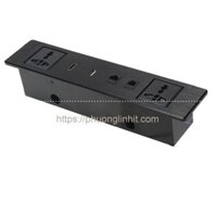 Hộp ổ điện âm bàn đa năng Sinoamigo STS-ST60-2F5G Cao cấp