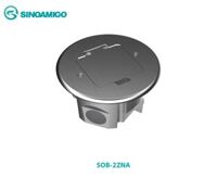 Hộp ổ điện âm sàn cao cấp sinoamigo SOB-2ZNC chính hãng